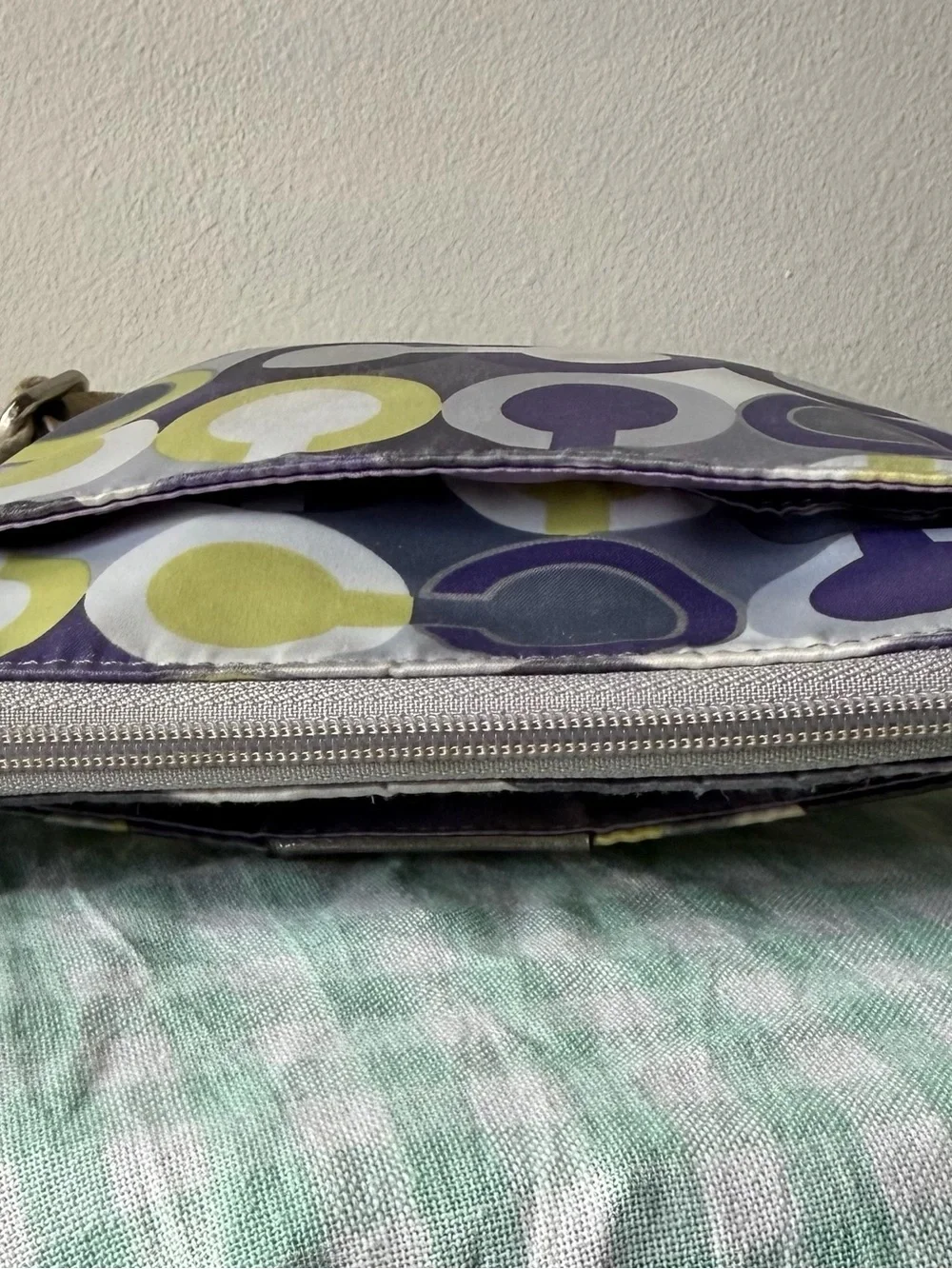 Coach Julia Op Art Scarf Print Swingpack